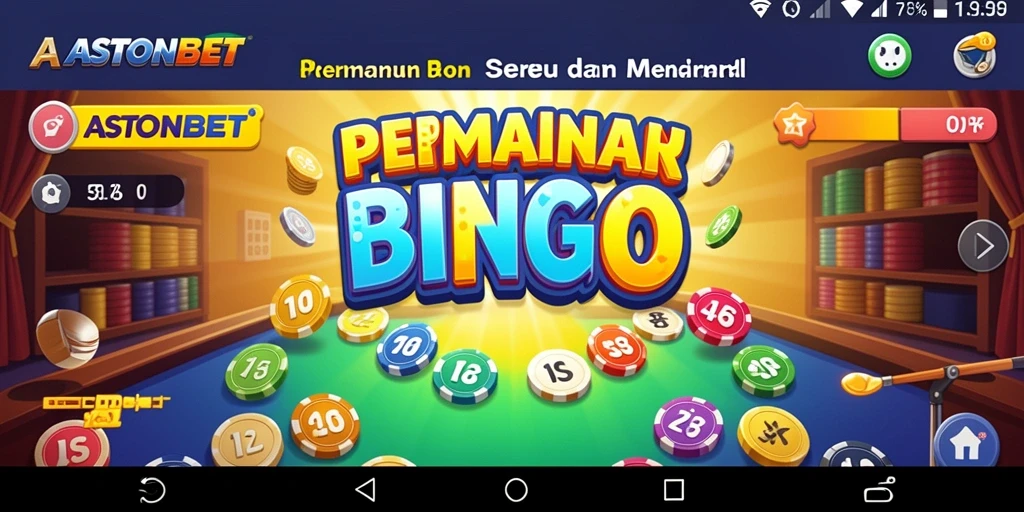 Gameplay seru di ASTONBET dengan tema Bingo yang menarik.