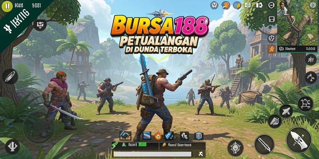 Tampilan menarik gameplay BURSA188 dalam dunia terbuka.