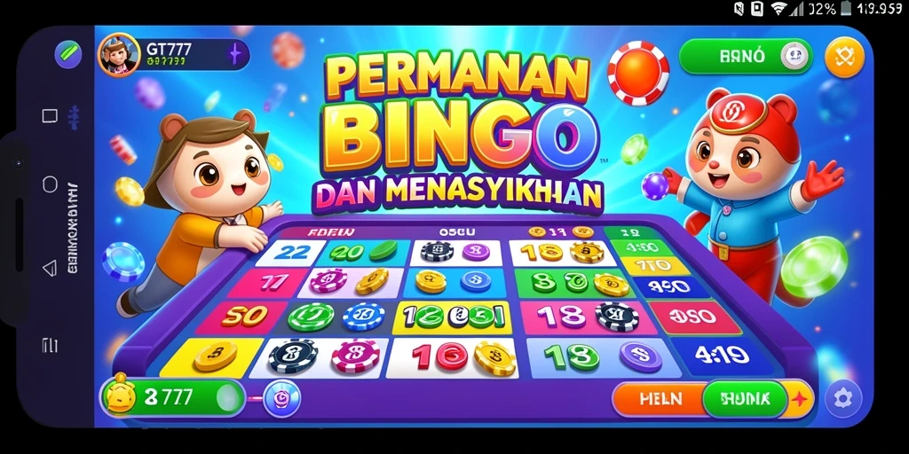 Tampilan gameplay seru GT777 dengan banyak pemain Bingo.