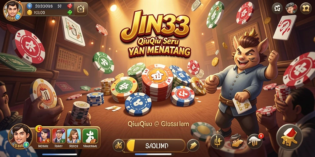 Gameplay seru QiuQiu dalam JIN33 dengan grafis menawan.