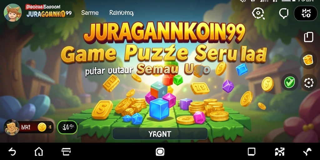 Screenshot JURAGANKOIN99 menampilkan gameplay puzzle yang seru dan menantang.