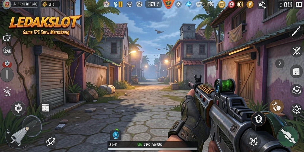 Tampilan gameplay menegangkan di LEDAKSLOT dengan aksi seru.