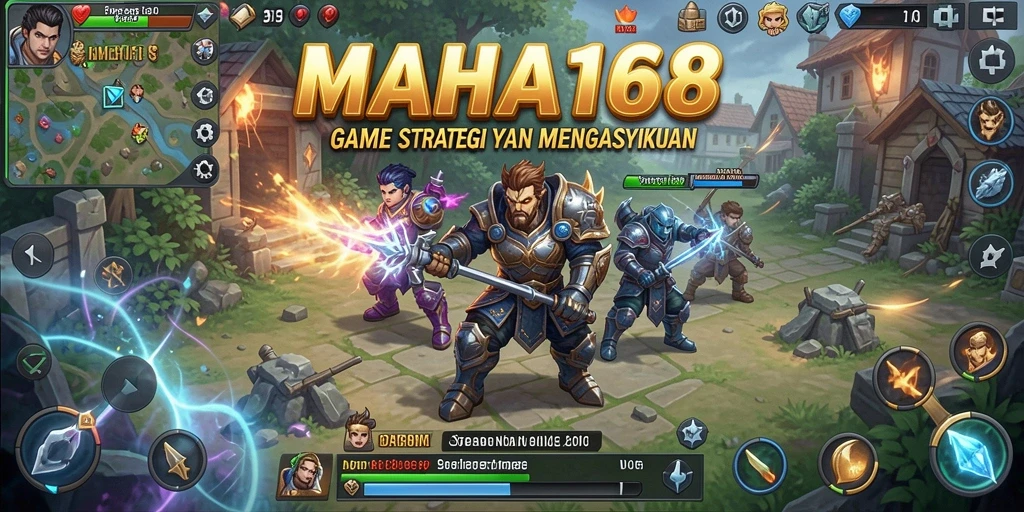 Tampilan gameplay MAHA168 yang menarik dan mendebarkan.