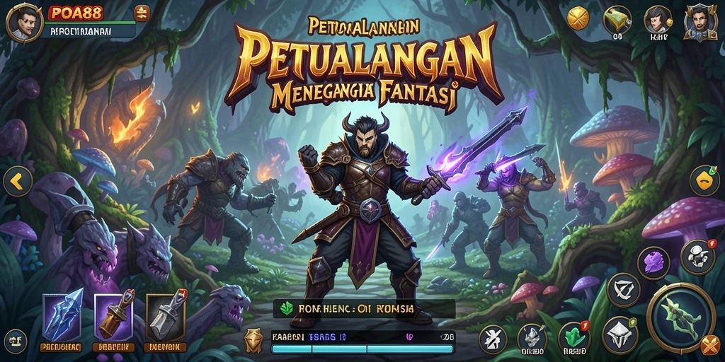 Tangkapan layar gameplay POA88 yang menunjukkan petualangan menegangkan.