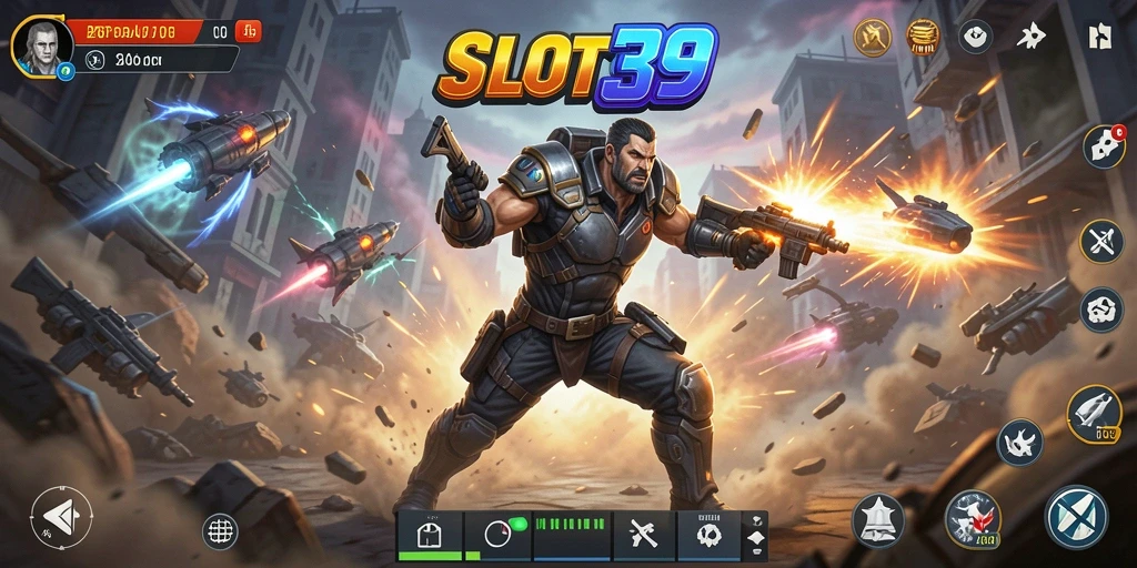 Tampilan gameplay SLOT39 yang mendebarkan dan penuh aksi.