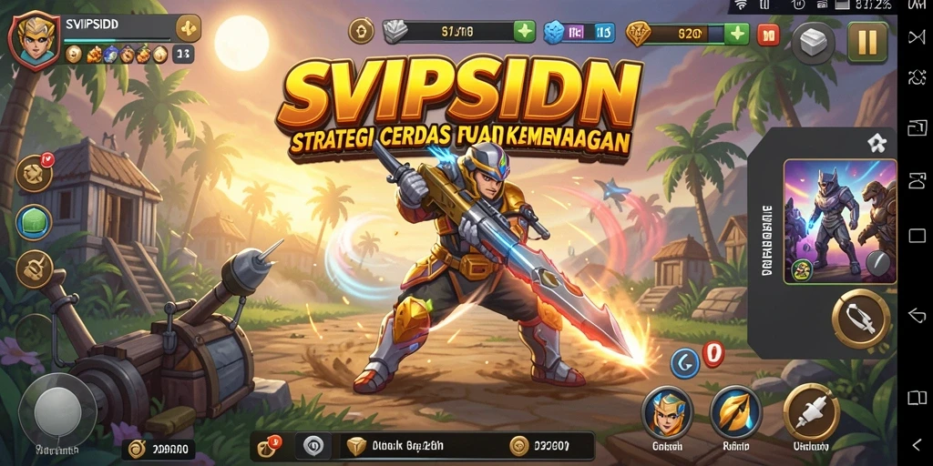 Gameplay menarik SVIPSIDN dengan strategi kompleks.
